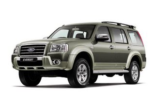 7  Seat Ford Everest Rentral